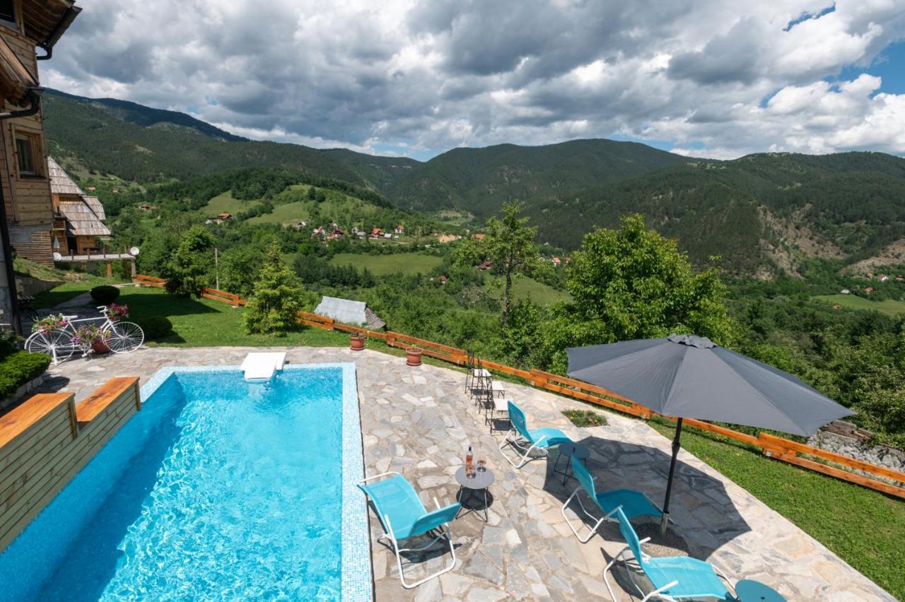 Neva Sobe Sa Pogledom Na Planine Apartman Mokra Gora Kültér fotó